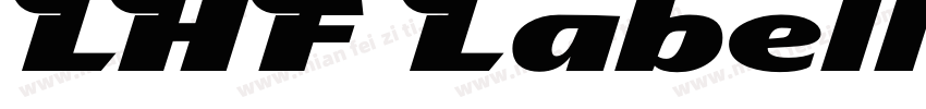 LHF Labelle字体转换